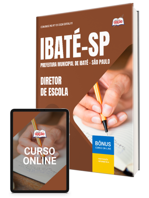 Apostila Prefeitura de Ibaté - SP 2026 - Diretor de Escola