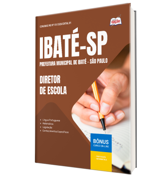Apostila Prefeitura de Ibaté - SP 2026 - Diretor de Escola