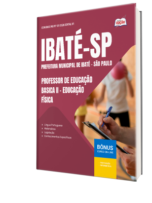 Apostila Prefeitura de Ibaté - SP 2026 - Professor de Educação Basica II - Educação Física