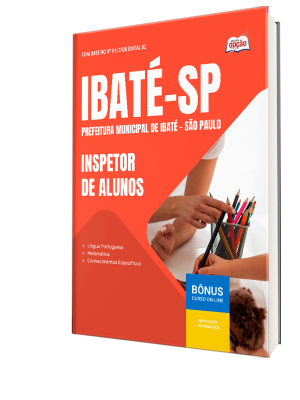 Apostila Prefeitura de Ibaté - SP 2026 - Inspetor de Alunos
