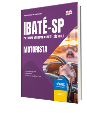Apostila Prefeitura de Ibaté - SP 2026 - Motorista