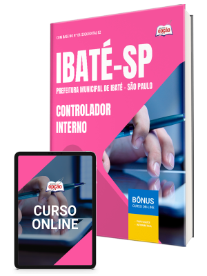 Apostila Prefeitura de Ibaté - SP 2026 - Controlador Interno