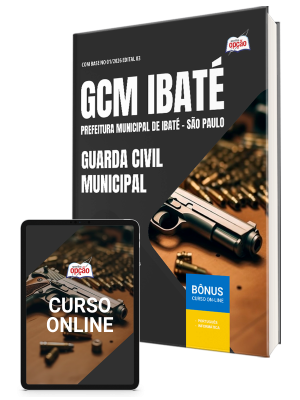 Apostila Prefeitura de Ibaté - SP 2026 - Guarda Civil Municipal