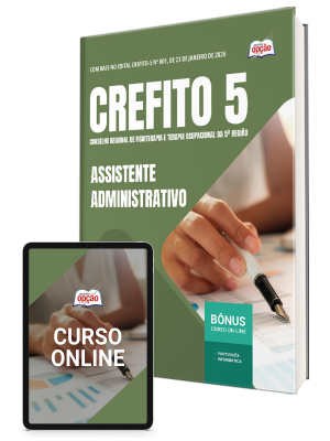 Apostila CREFITO-5ª-Região 2026 - Assistente Administrativo