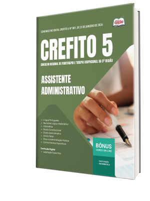 Apostila CREFITO-5ª-Região 2026 - Assistente Administrativo