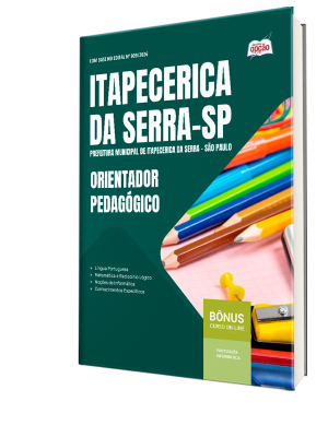 Apostila Prefeitura de Itapecerica da Serra - SP 2026 - Orientador Pedagógico