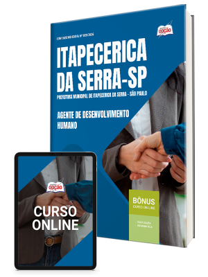Apostila Prefeitura de Itapecerica da Serra - SP 2026 - Agente de Desenvolvimento Humano