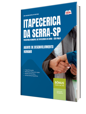 Apostila Prefeitura de Itapecerica da Serra - SP 2026 - Agente de Desenvolvimento Humano