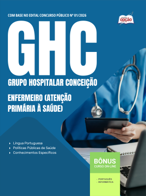 Apostila GHC-RS 2026 - Enfermeiro (Atenção Primária à Saúde)