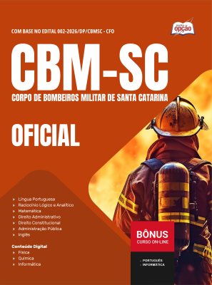 Apostila CBM-SC 2026 - Curso de Formação de Oficiais