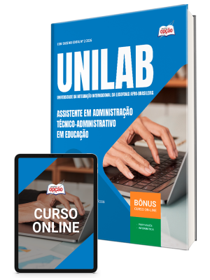 Apostila UNILAB 2026 - Assistente em Administração - Técnico-Administrativo em Educação