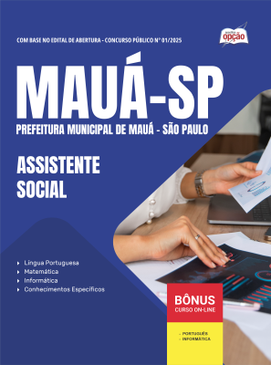 Apostila Prefeitura de Mauá - SP 2026 - Assistente Social