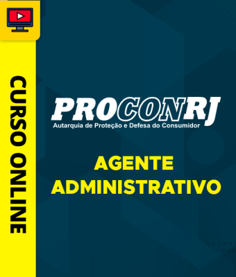Curso Procon-RJ - Agente Administrativo