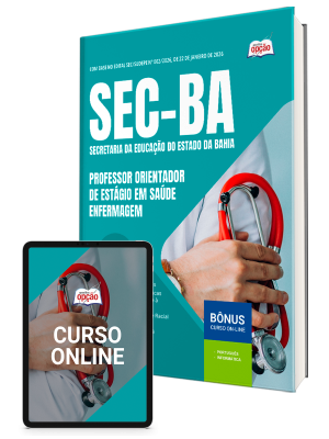 Apostila SEC-BA 2026 - Professor Orientador de Estágio em Saúde - Enfermagem