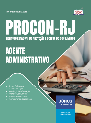 Apostila PROCON-RJ 2026 - Agente Administrativo