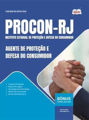Apostila PROCON-RJ em PDF 2026 - Agente de Proteção e Defesa do Consumidor