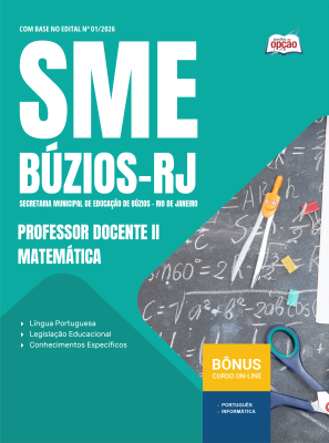 Apostila Prefeitura de Armação dos Búzios-RJ 2026 - Professor Docente II - Matemática