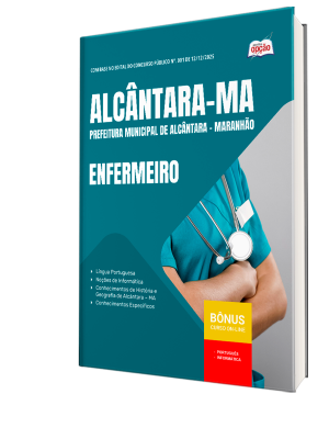 Apostila Prefeitura de Alcântara-MA 2026 - Enfermeiro