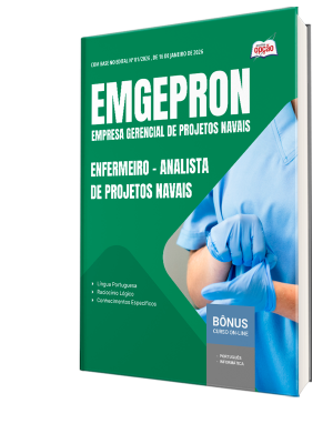 Combo EMGEPRON 2026 - Analista de Projetos Navais - Enfermeiro