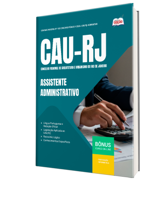 Apostila CAU-RJ 2026 - Assistente Administrativo
