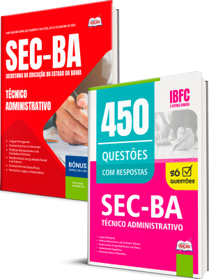 Combo SEC-BA 2026 - Técnico Administrativo em Nível Médio