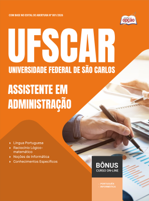 Apostila UFSCar 2026 - Assistente em Administração