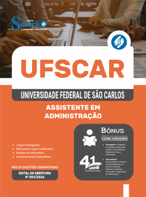 Apostila UFSCar 2026 - Assistente em Administração