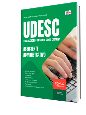 Apostila UDESC 2026 - Técnico Universitário de Suporte - Assistente Administrativo