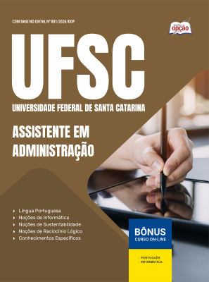 Apostila UFSC 2026 - Assistente em Administração
