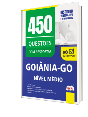 Caderno de Questões Câmara de Goiânia - GO - Nível Médio - 450 Questões Gabaritadas