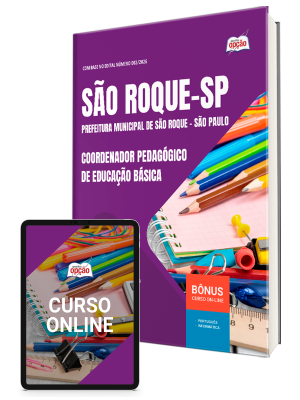 Apostila Prefeitura de São Roque - SP 2026 - Coordenador Pedagógico de Educação Básica