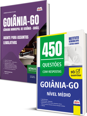 Combo Câmara de Goiânia - GO 2026 - Agente para Assuntos Legislativos