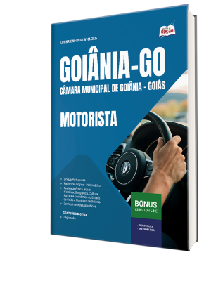 Combo Câmara de Goiânia - GO 2026 - Motorista