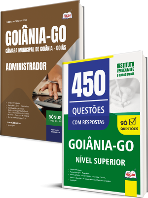 Combo Câmara de Goiânia - GO 2026 - Administrador