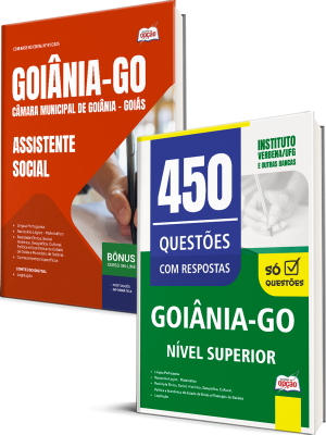 Combo Câmara de Goiânia - GO 2026 - Assistente Social