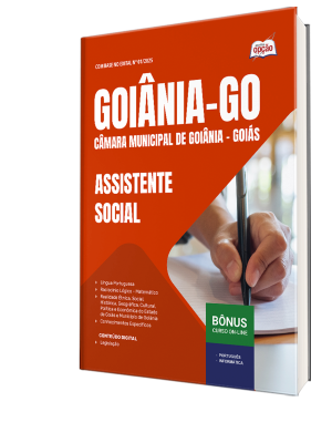 Combo Câmara de Goiânia - GO 2026 - Assistente Social