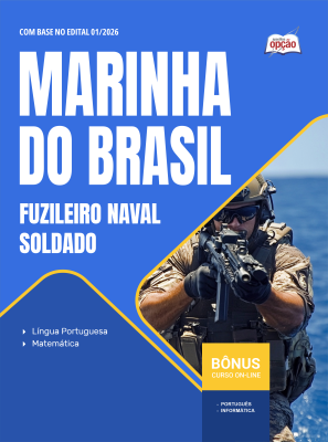Apostila Marinha do Brasil 2026 - Fuzileiro Naval - Soldado