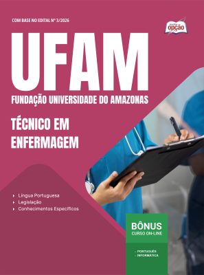 Apostila UFAM  em PDF 2026 - Técnico em Enfermagem