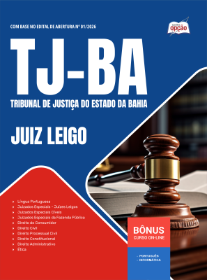 Apostila TJ-BA 2026 - Juiz Leigo