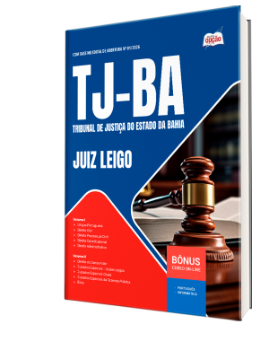 Apostila TJ-BA 2026 - Juiz Leigo
