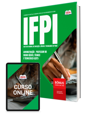 Apostila IFPI 2026 - Professor do Ensino Básico, Técnico e Tecnológico (EBTT) - Administração