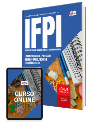 Apostila IFPI 2026 - Professor do Ensino Básico, Técnico e Tecnológico (EBTT) - Língua Portuguesa