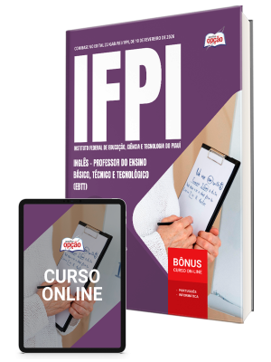 Apostila IFPI 2026 - Professor do Ensino Básico, Técnico e Tecnológico (EBTT) - Inglês