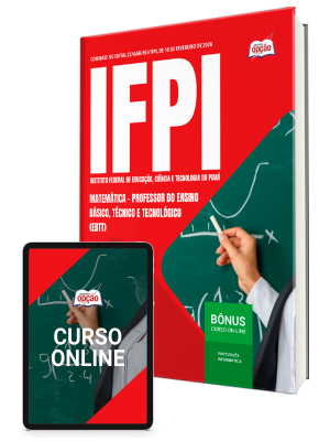 Apostila IFPI 2026 - Professor do Ensino Básico, Técnico e Tecnológico (EBTT) - Matemática