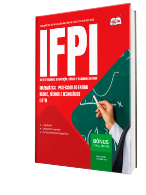 Apostila IFPI 2026 - Professor do Ensino Básico, Técnico e Tecnológico (EBTT) - Matemática