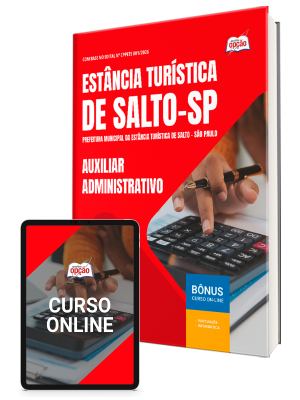 Apostila Prefeitura de Salto-SP 2026 - Auxiliar Administrativo