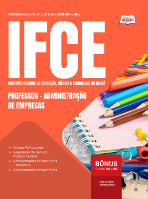 Apostila IFCE 2026 - Professor - Administração de Empresas