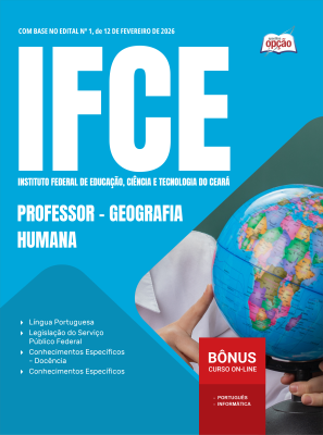 Apostila IFCE 2026 - Professor - Geografia Humana