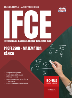 Apostila IFCE em PDF 2026 - Professor - Matemática Básica