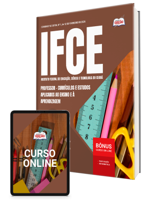 Apostila IFCE 2026 - Professor - Currículos e Estudos Aplicados ao Ensino e à Aprendizagem